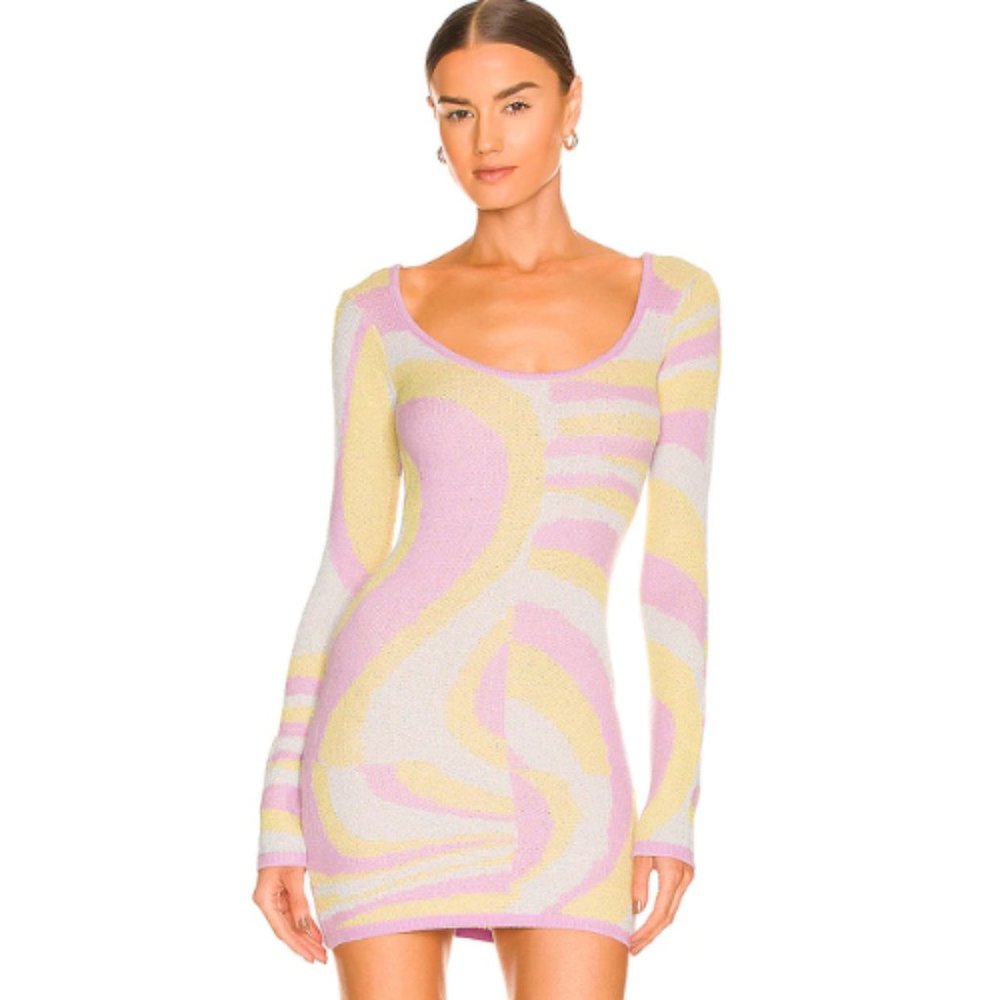 superdown Kia Low Back Dress in Multicolor NWT Size S